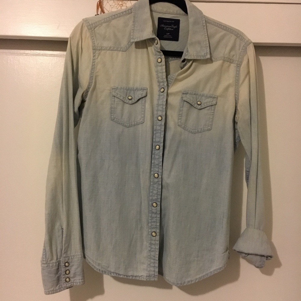 American Eagle Denim Shirt